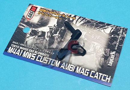 First Factory Ambi Magazine Catch for Marui M4A1 M4A1 MWS Gas Blow Back - Click Image to Close
